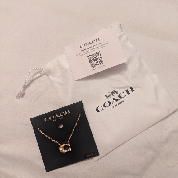COACH - “C” NECKLACE (NWT) - Picture 3 of 6